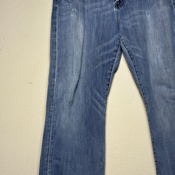Lucky Brand 363 Vintage Straight Denim Jean Pant Men 38x32 Distressed Baggy Fit - Picture 11 of 15